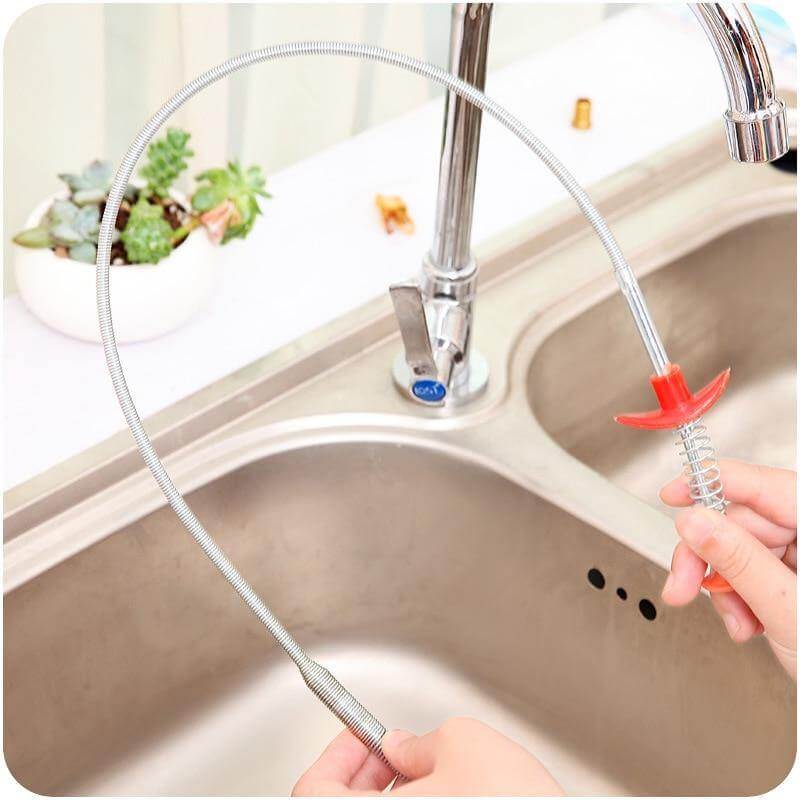 Lisslune | Elastic Clog Remover Drain Cleaning Stick Tool