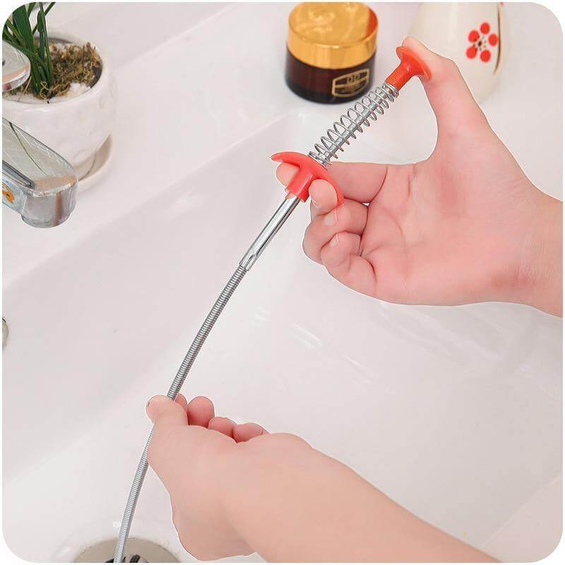 Lisslune | Elastic Clog Remover Drain Cleaning Stick Tool