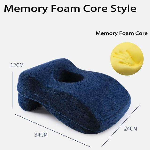 Lisslune | Neck Support Memory Foam Headrest Pillow