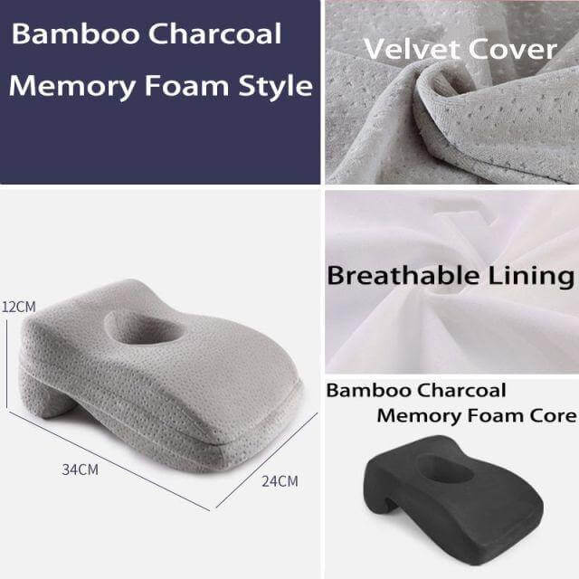 Lisslune | Neck Support Memory Foam Headrest Pillow