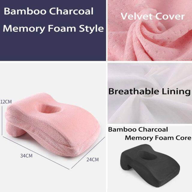 Lisslune | Neck Support Memory Foam Headrest Pillow