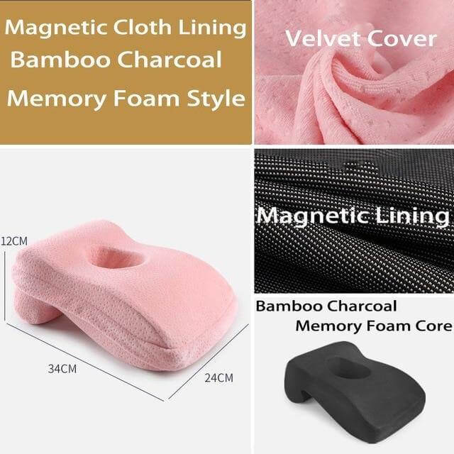 Lisslune | Neck Support Memory Foam Headrest Pillow
