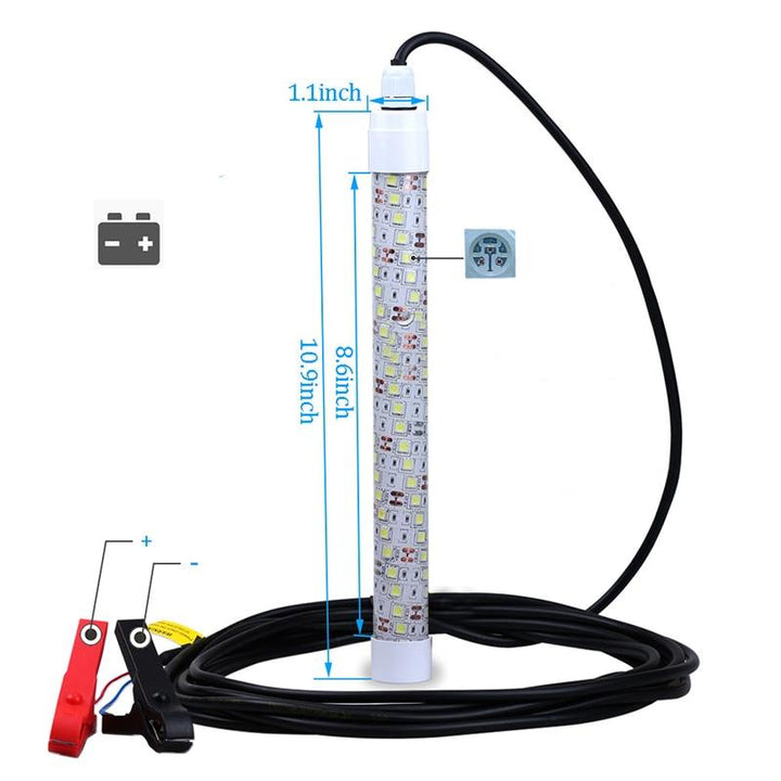 Lisslune | Submersible Underwater Night LED Fishing Lights – 360° Glow for Night Fishing