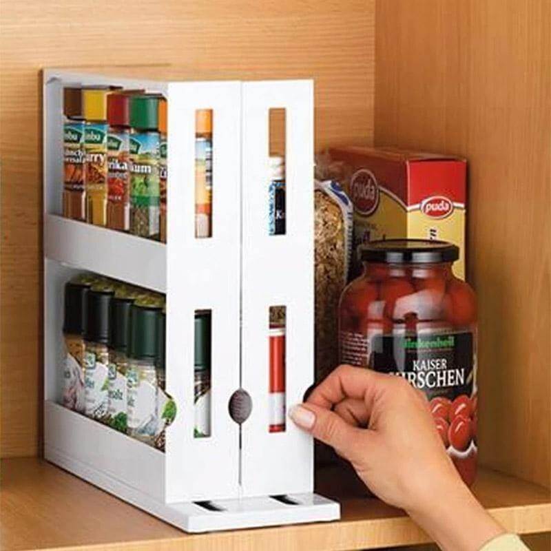 Lisslune | Multi-Function Rotating Spice Organizer