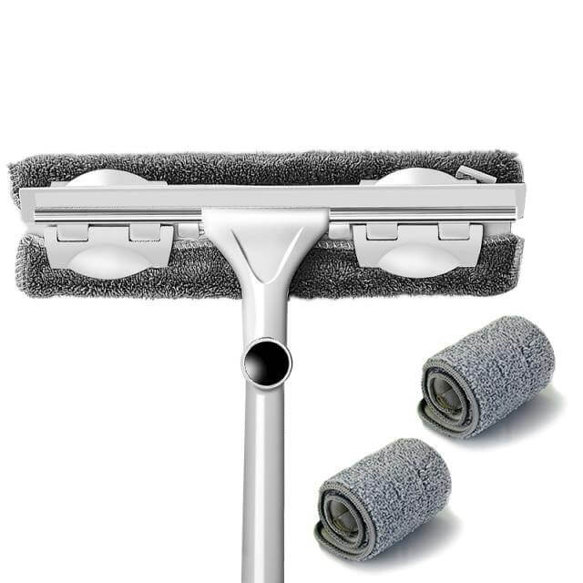 Lisslune | Long Handle Rotating Easy Window Cleaner Mop
