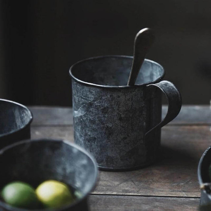 Lisslune | Rustic Wrought Iron Serving Set