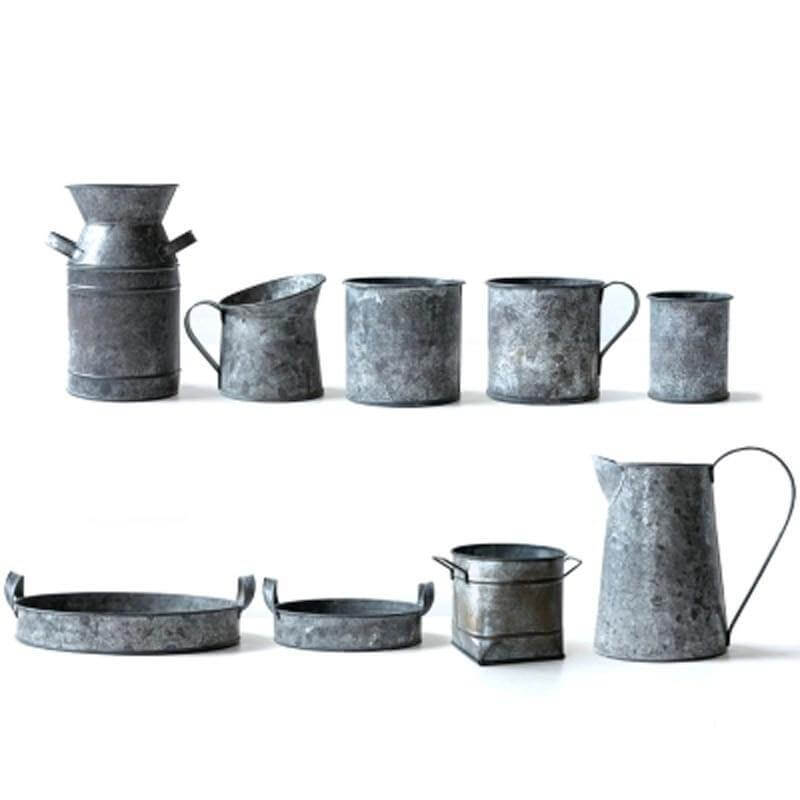 Lisslune | Rustic Wrought Iron Serving Set