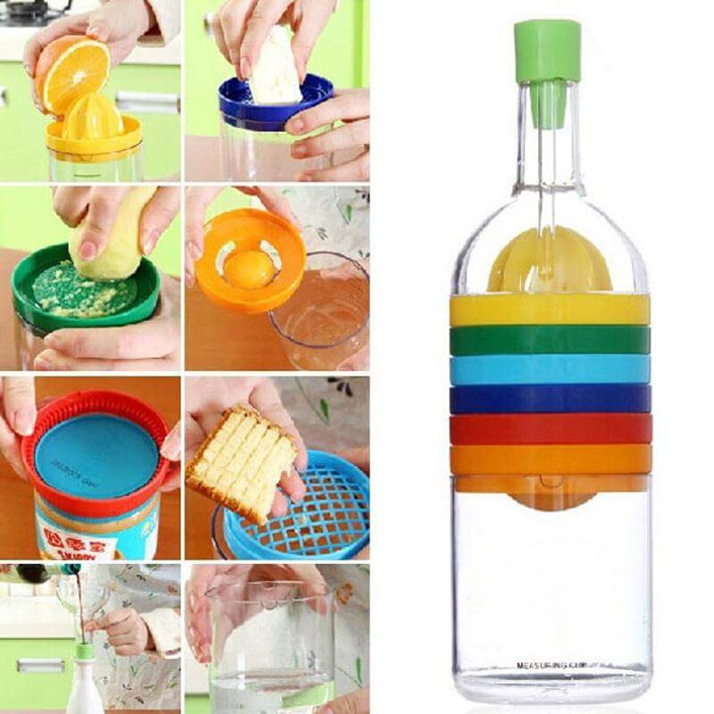 Lisslune | 8 in 1 Kitchen Tool Set Multipurpose Kitchen Gadget
