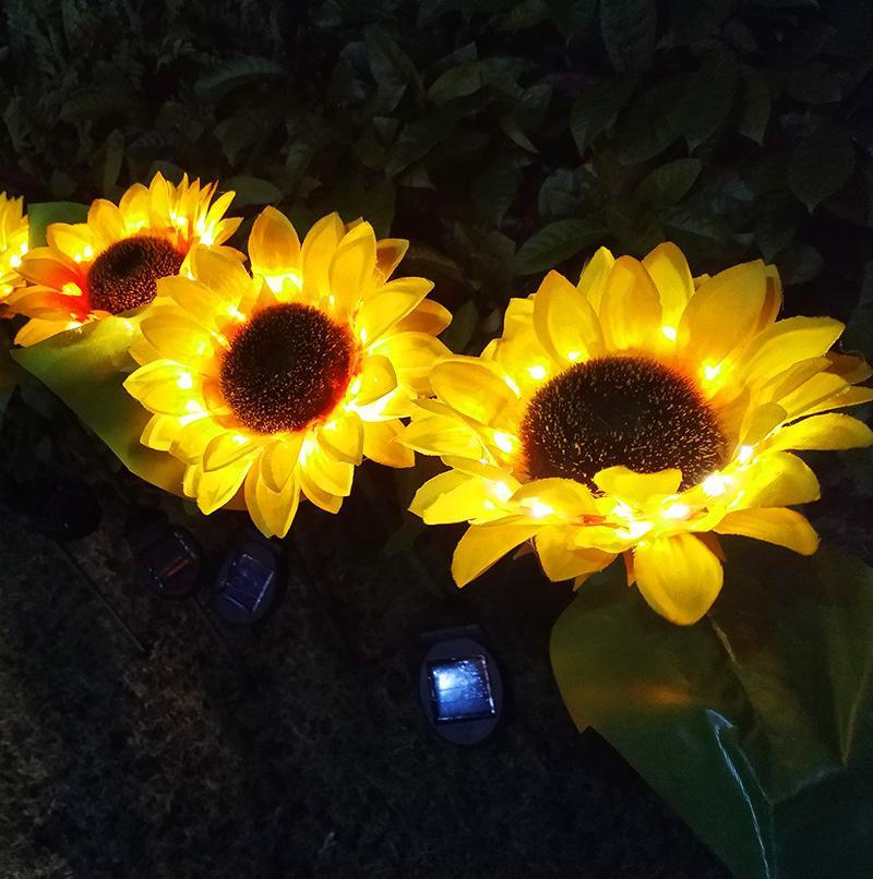 Lisslune | SunBloom ready-to-sell sunflower outdoor garden lamp