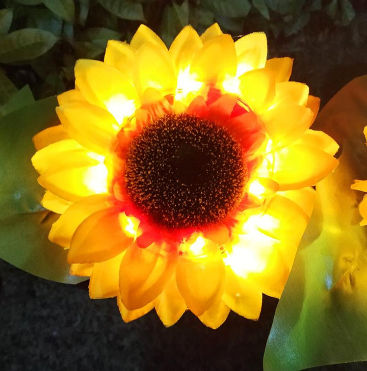 Lisslune | SunBloom ready-to-sell sunflower outdoor garden lamp