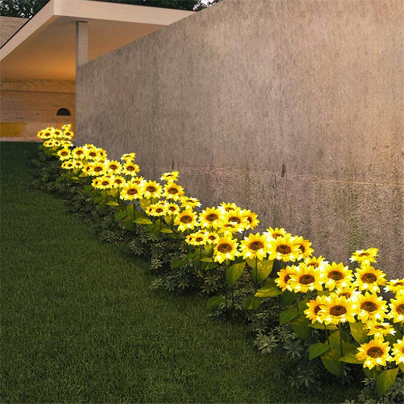 Lisslune | SunBloom ready-to-sell sunflower outdoor garden lamp