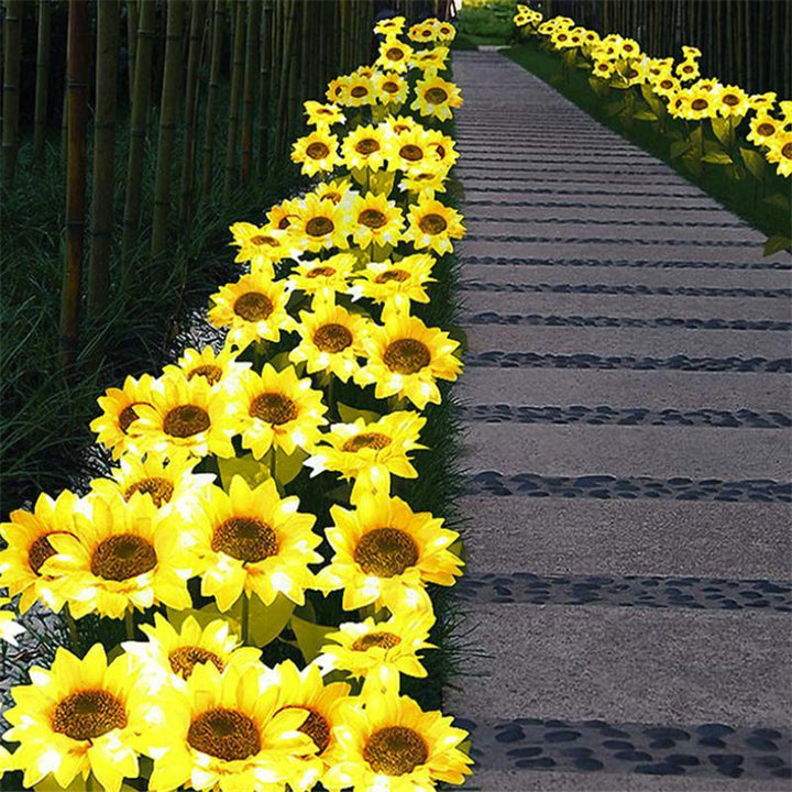 Lisslune | SunBloom ready-to-sell sunflower outdoor garden lamp