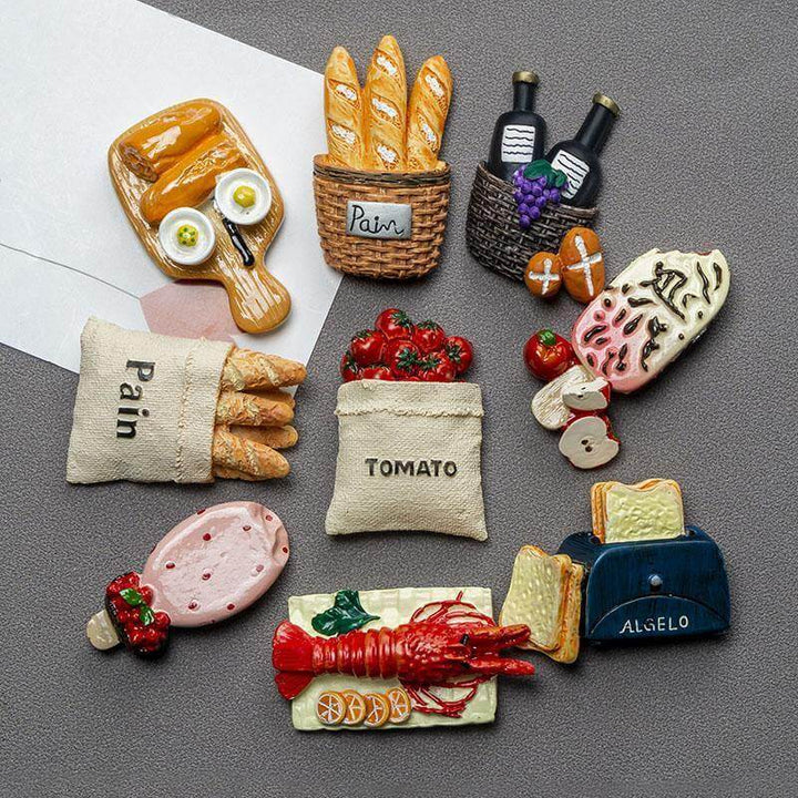 Lisslune | 3D Creative Food Magnets