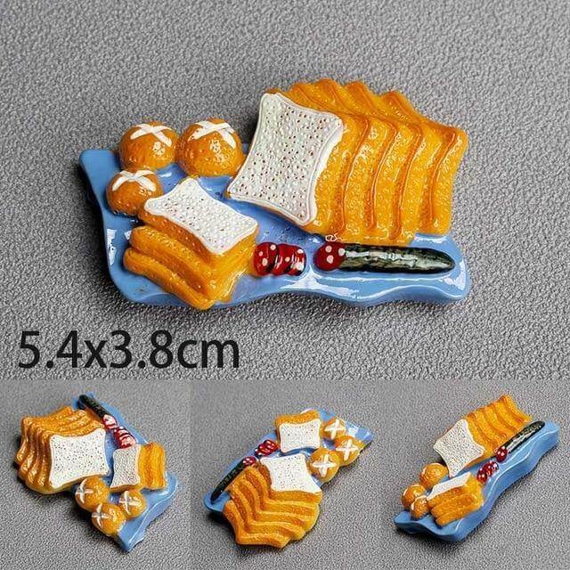 Lisslune | 3D Creative Food Magnets