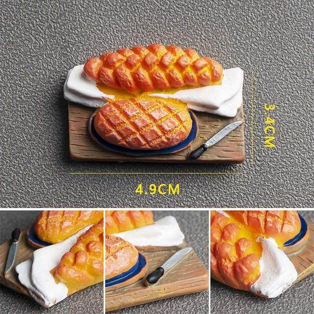 Lisslune | 3D Creative Food Magnets