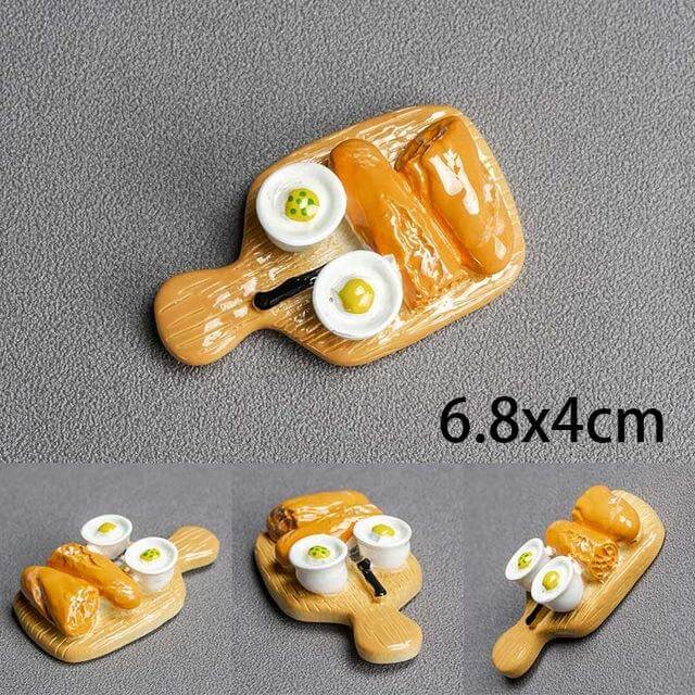 Lisslune | 3D Creative Food Magnets