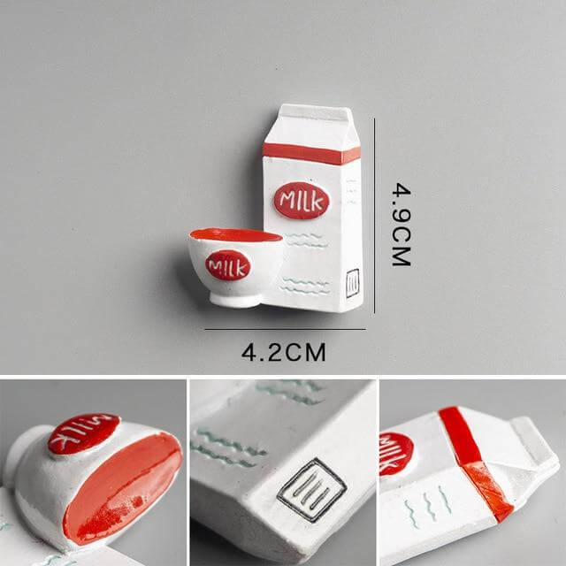 Lisslune | 3D Creative Food Magnets