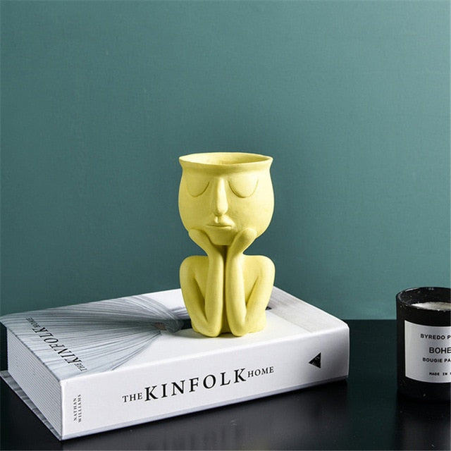Rynx Cute Mini Cactus Succulent Plant Pot