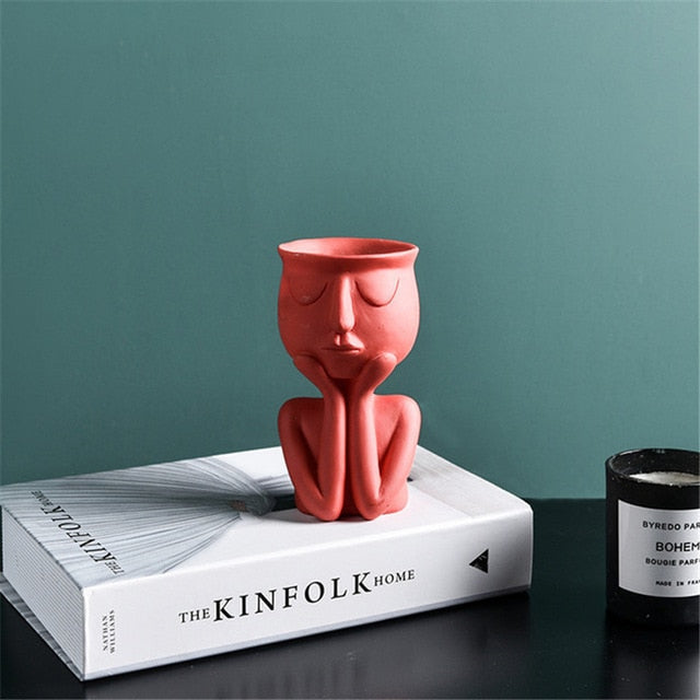 Rynx Cute Mini Cactus Succulent Plant Pot