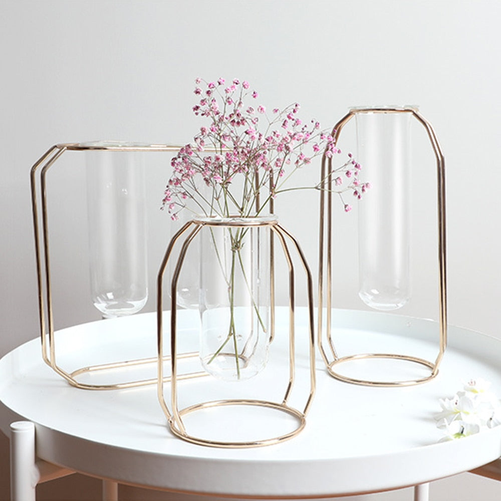 Lisslune | Gold Modern Silhouette Vases