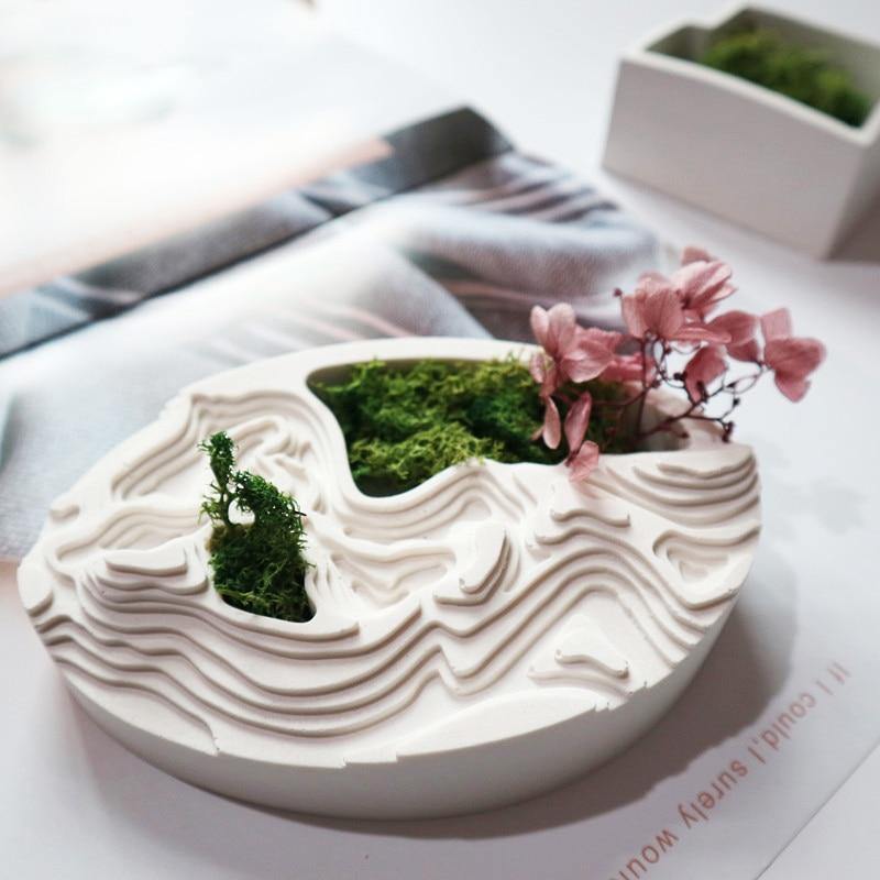 Lisslune | Creative Rockery Flower Pot Mold