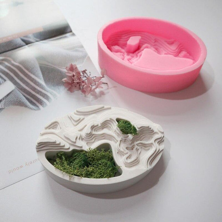 Lisslune | Creative Rockery Flower Pot Mold