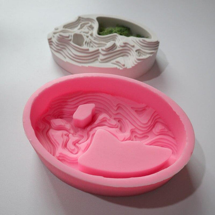 Lisslune | Creative Rockery Flower Pot Mold