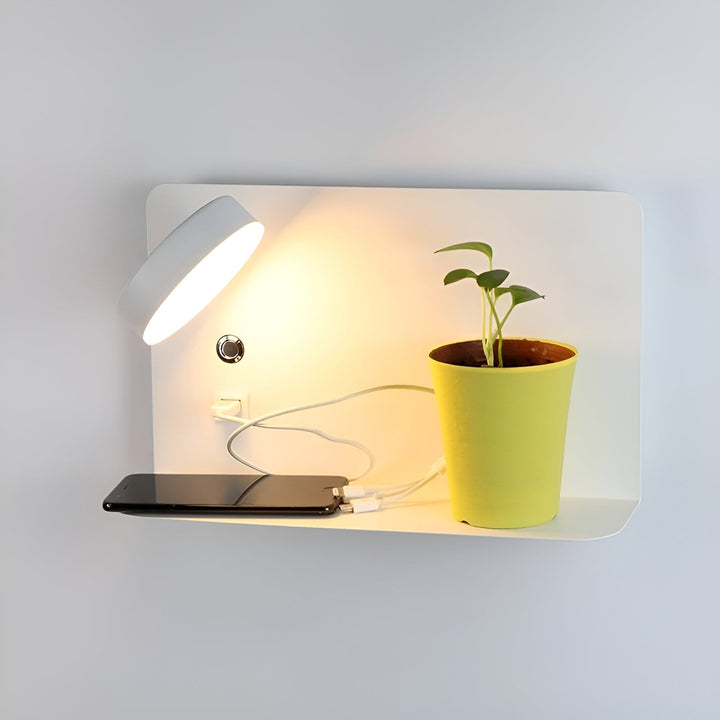 Lisslune | Wall lamp – Rechargeable elegance with USB LED lighting for a luxurious atmosphere