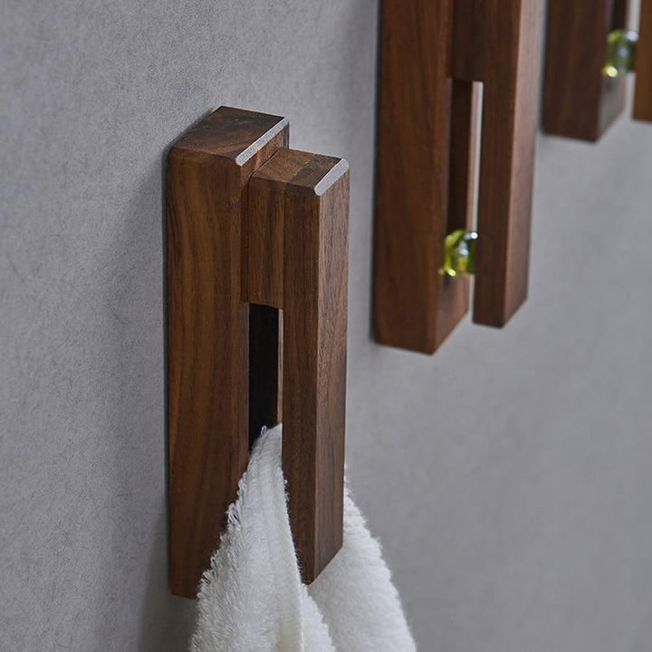 Lisslune | Nordic Wooden Towel Holder for the Bathroom
