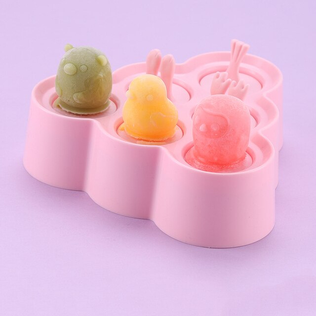 Lisslune | Creative Animal Silicone Homemade Popsicle Mold