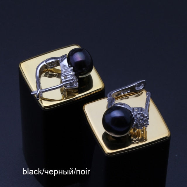 Lisslune | Fashion Natural freshwater black pearl ear clip
