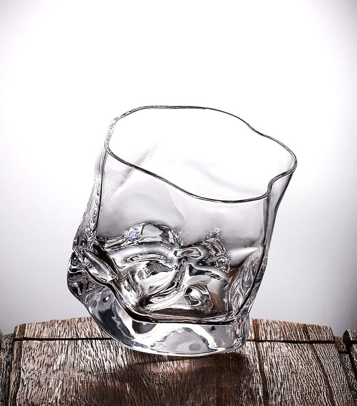 Lisslune | Distorted Texture Whisky Glass Set