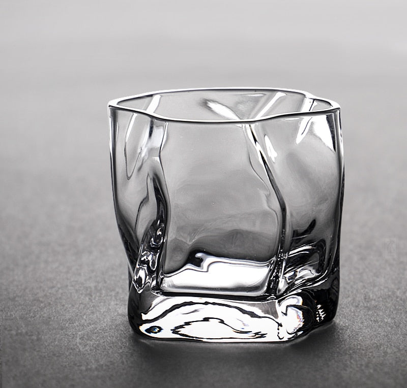 Lisslune | Distorted Texture Whisky Glass Set