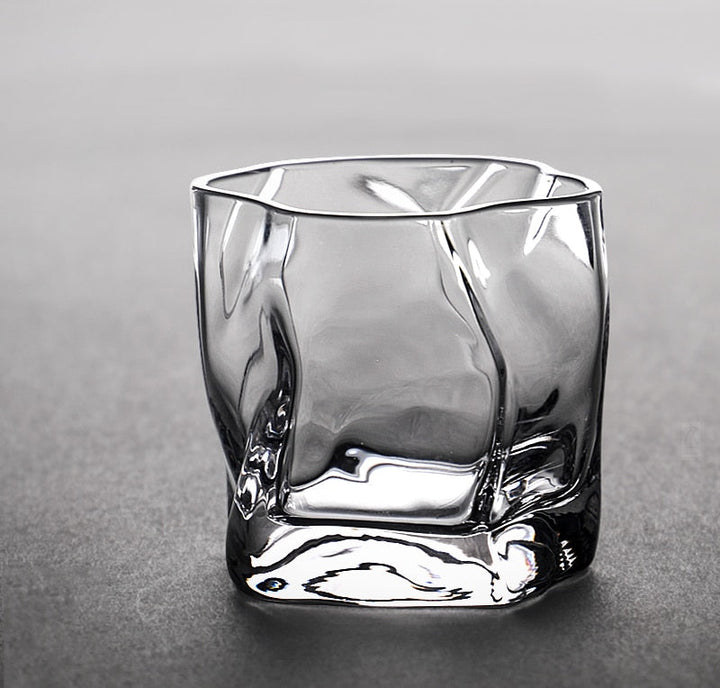 Lisslune | Distorted Texture Whisky Glass Set