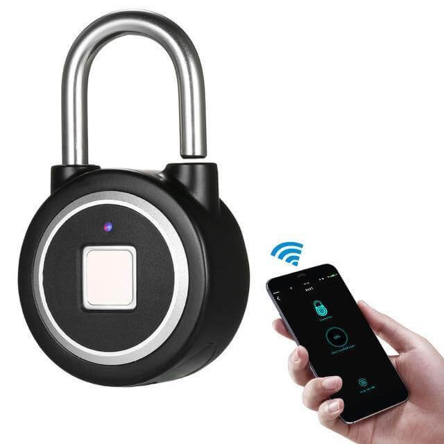 Lisslune | Smarter Theft Protection Fingerprint Keyless Padlock