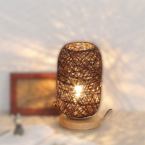 Lisslune | Table lamp made of rattan wood