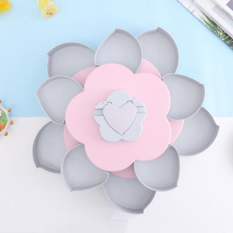 Lisslune | Petal-Shape Rotating Snack Box