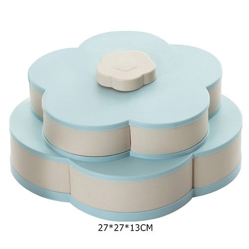 Lisslune | Petal-Shape Rotating Snack Box