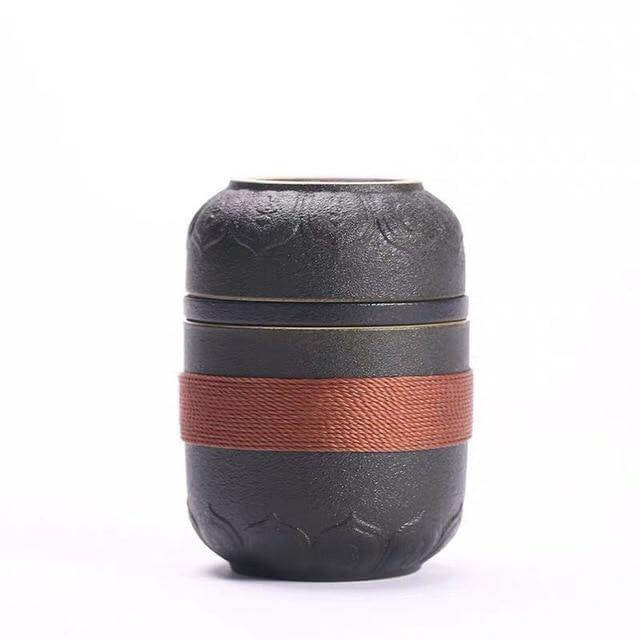 Lisslune | Portable Chinese Kung Fu Ceramic Tea Mug