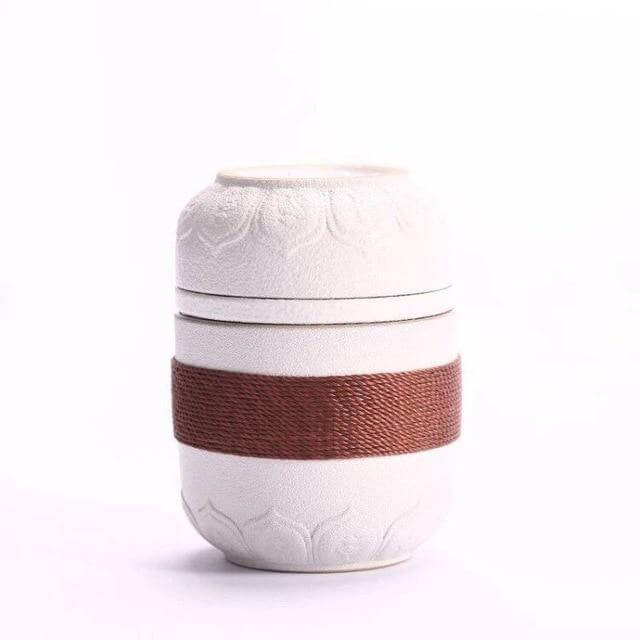 Lisslune | Portable Chinese Kung Fu Ceramic Tea Mug