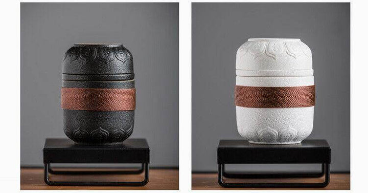 Lisslune | Portable Chinese Kung Fu Ceramic Tea Mug