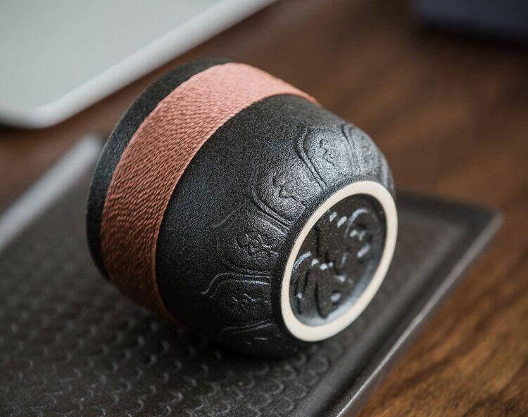 Lisslune | Portable Chinese Kung Fu Ceramic Tea Mug