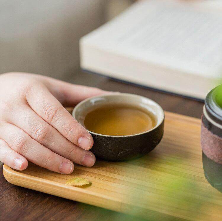 Lisslune | Portable Chinese Kung Fu Ceramic Tea Mug