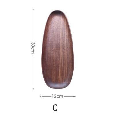 Lisslune | Irregular Natural Wood Plates
