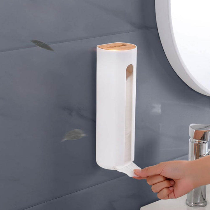 Lisslune | Nordic Wall Mount Cotton Dispenser