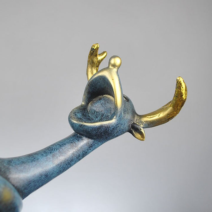Lisslune | Lying Deer European Style Wine Holder