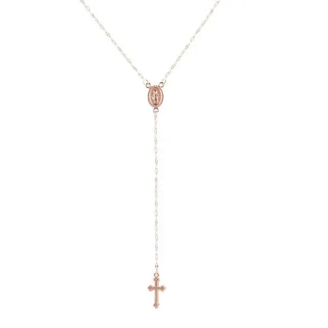 Lisslune | Spiritual Rosary Necklace – Stylish Faith Jewelry for Any Occasion