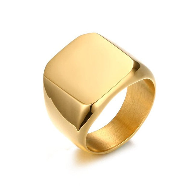Lisslune | Cool Fashion Individuality Signet Ring for Men