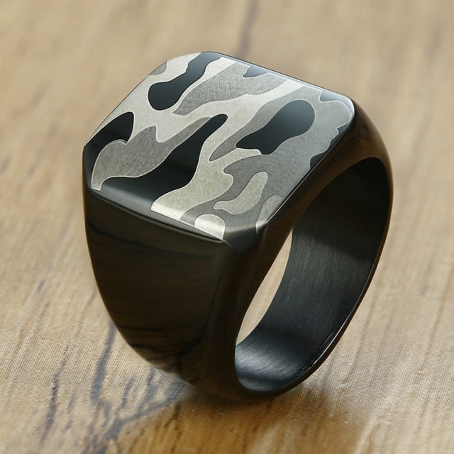 Lisslune | Cool Fashion Individuality Signet Ring for Men