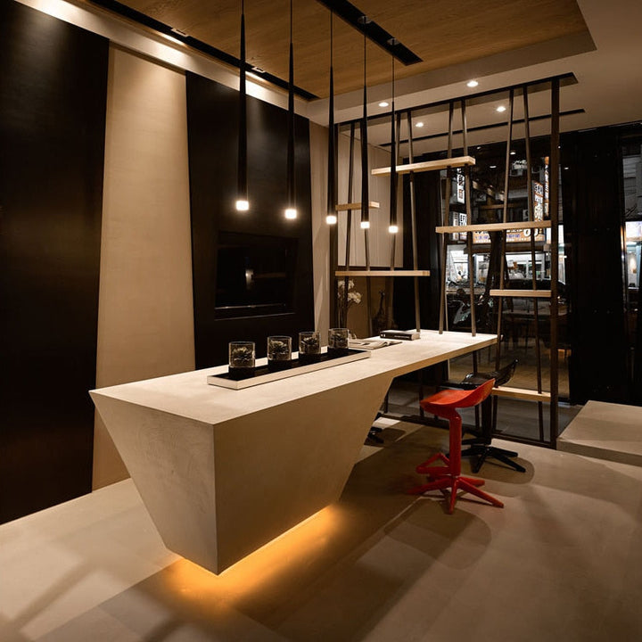 Lisslune | Nordic Long Downlight Elegant Led Chandelier